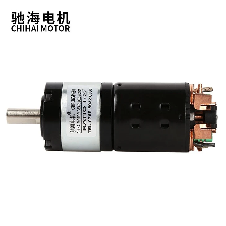 Dc Lengthening Carbon Brush High Speed Robot Driving Motor
