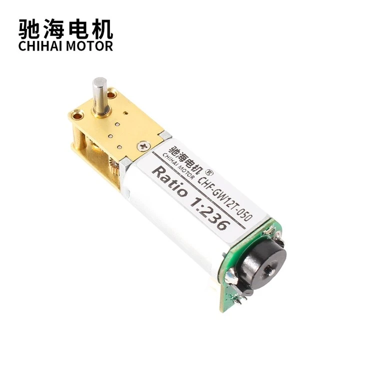 Mini DC Worm Motor With Encoder